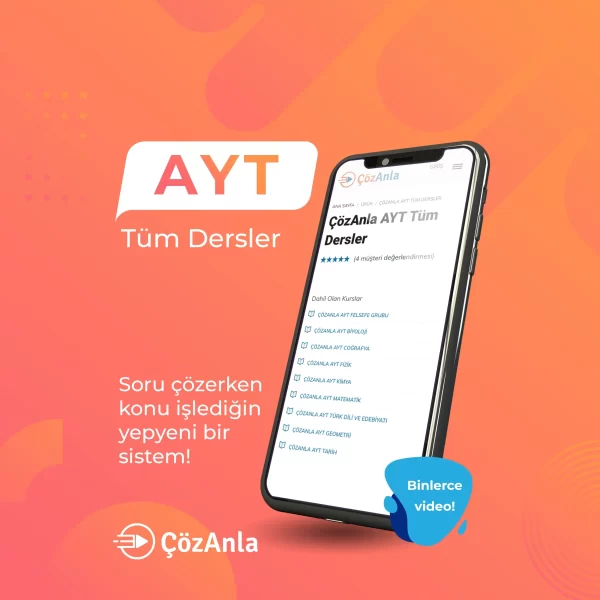 LimonDers AYT Tüm Dersler