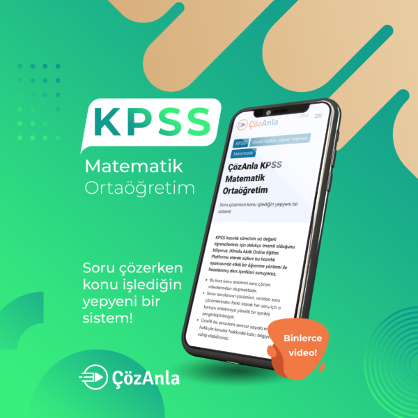 LimonDers KPSS Matematik Ortaöğretim