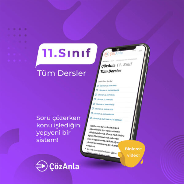 LimonDers 11. Sınıf Tüm Dersler