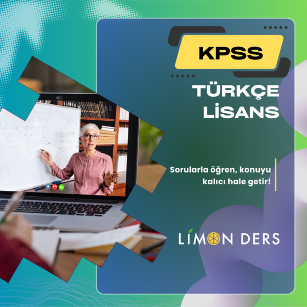 LimonDers KPSS Türkçe Lisans