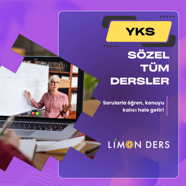 LimonDers YKS Sözel Tüm Dersler